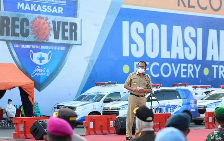 Isolasi Apung Mulai Beroperasi, Berlabuh di Depan Pulau Lae-lae