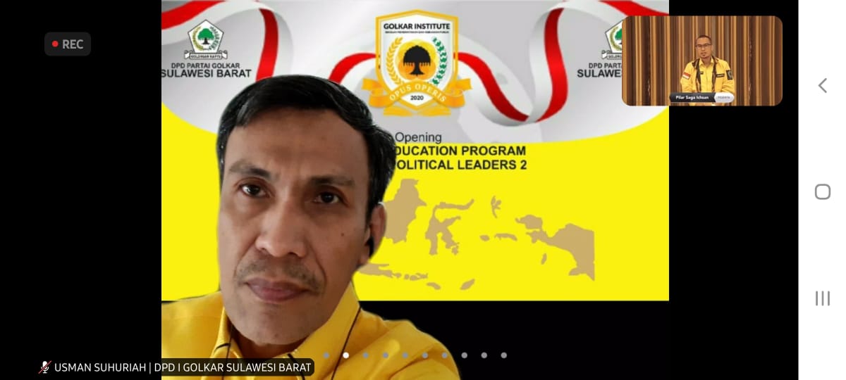 Pembukaan Executive Education Program Golkar Institute, Usman Suhuriah: Ada Tiga Poin Penting Pengarahan Ketum