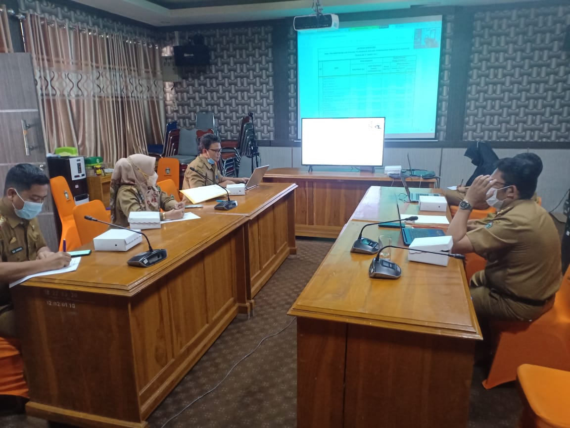 Rakor Pra Monev Triwulan II, Progres Kinerja dan Capaian SKPD se-Parepare Dicermati