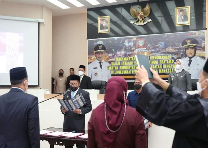 Danny Pomanto Kukuhkan 61 Pejabat Plt Menjadi Definitif, Ada Dua Eselon II