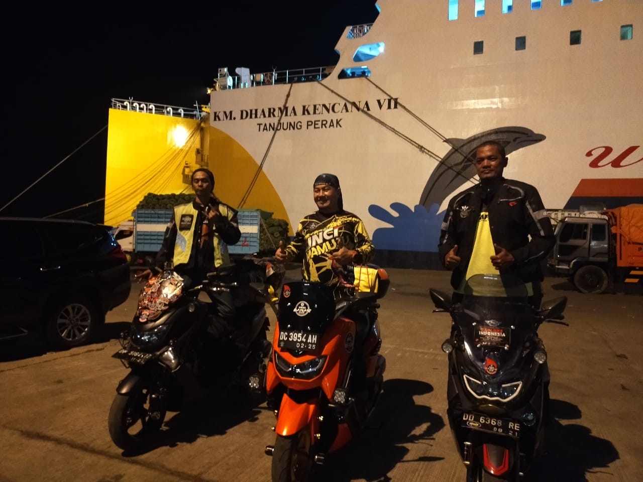 Komunitas Bikers YNCI Mamuju dan Palu Ikuti Touring Keliling Nusantara, Finish di KM 0 Sabang Aceh