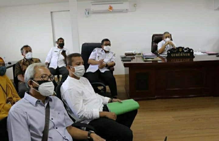 Ali Baal Rapat Bersama Waskita Karya Untuk Finalisasi Desain Kantor Gubernur Sulbar