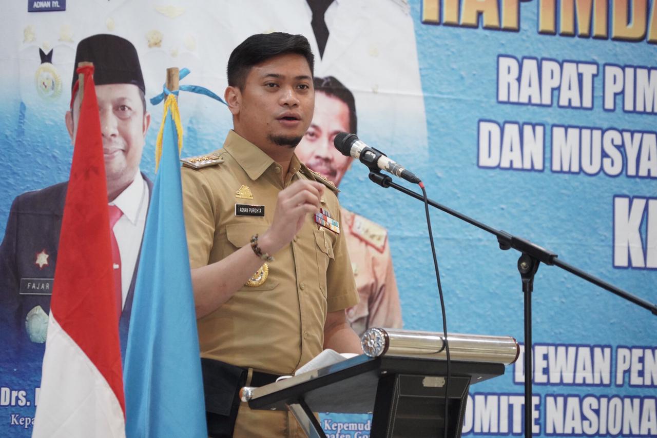 Hadiri Musda KNPI Gowa, Bupati Adnan: Pemuda Masa Depan Bangsa