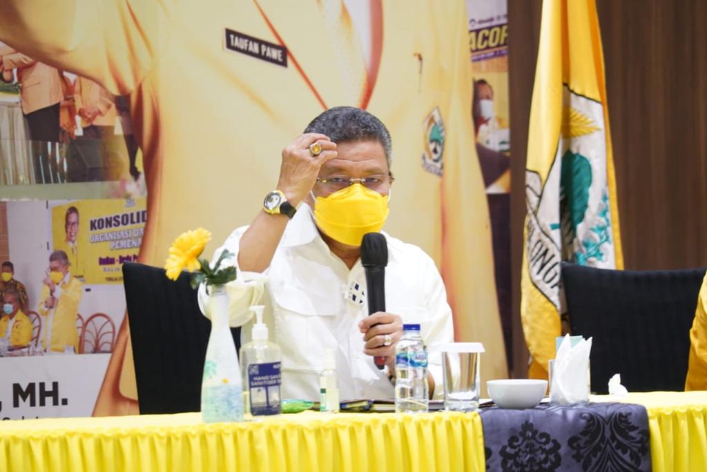 TP Minta Fraksi Golkar DPRD Sulsel Perjuangkan Kelanjutan Pembangunan Stadion Mattoanging