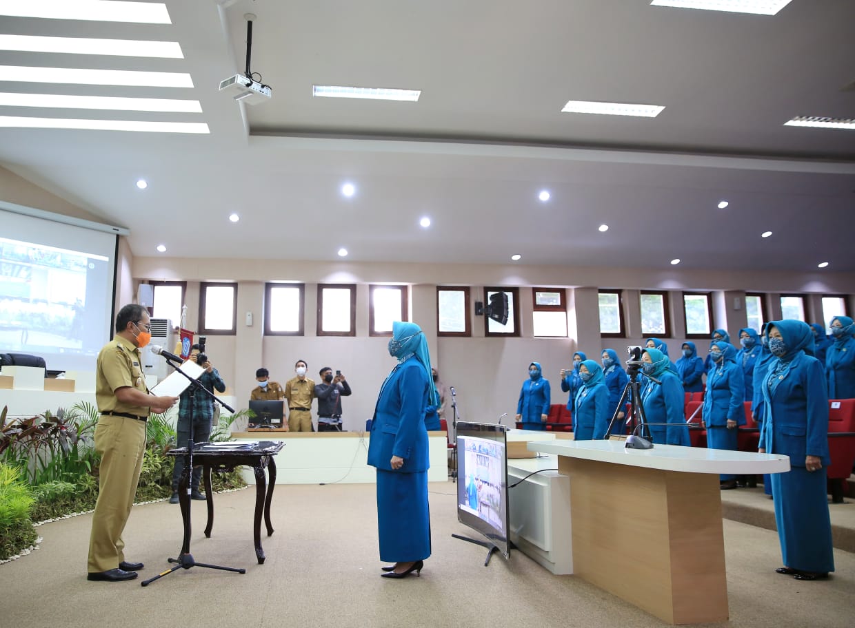 Lantik TP PKK Makassar, Ini Pesan Danny Pomanto