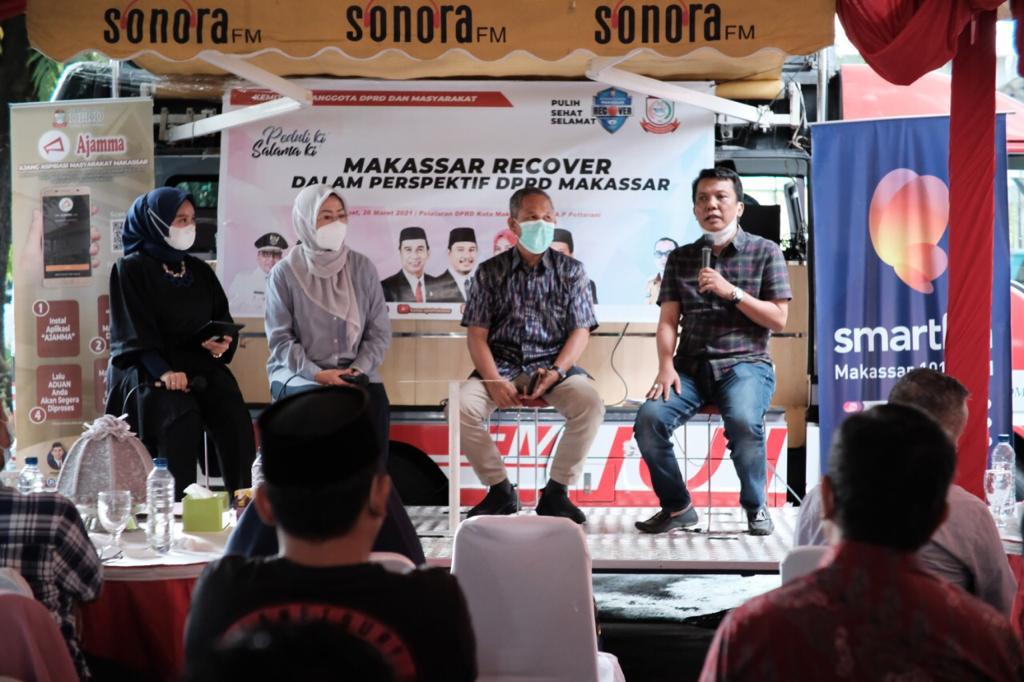 DPRD Makassar Gelar Coffe Break Bahas Program Makassar Recover