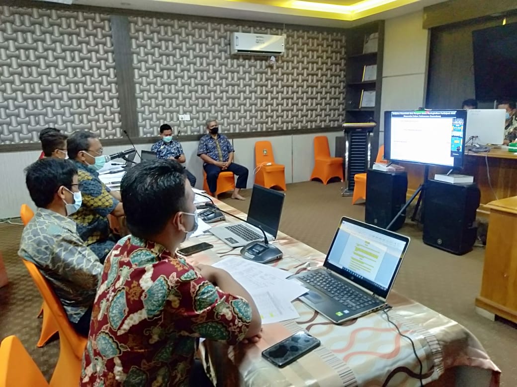 Penghargaan Pembangunan Daerah, Tim Bappeda Parepare Presentasi Virtual di Depan Penilai Pusat
