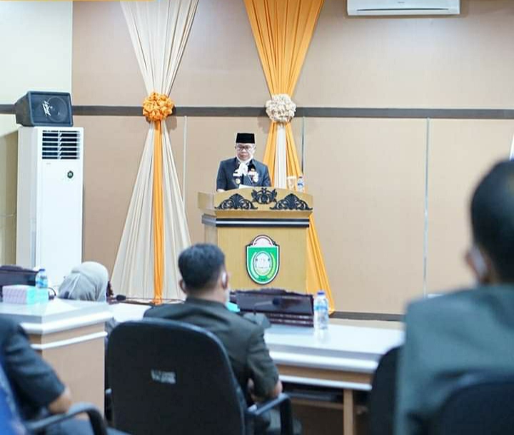 Pemkot Parepare Serahkan LKPj Wali Kota Tahun Anggaran 2020 ke DPRD