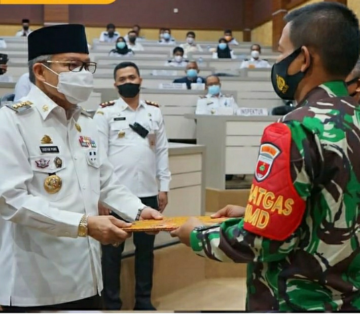 Wali Kota Parepare Tutup Kegiatan TMMD ke-110 Tahun 2021