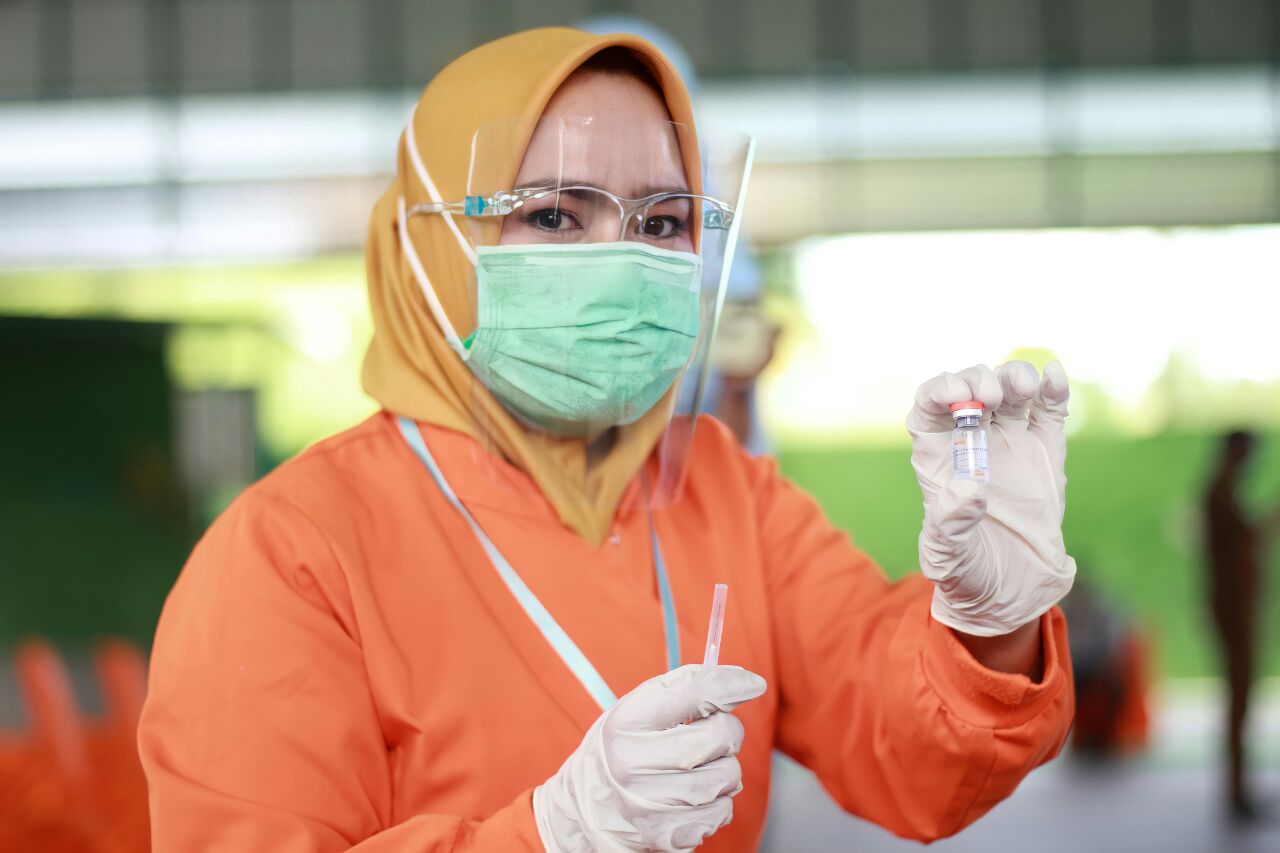 1.300 Dosis untuk 650 Sasaran pada Vaksinasi Tahap II di Parepare