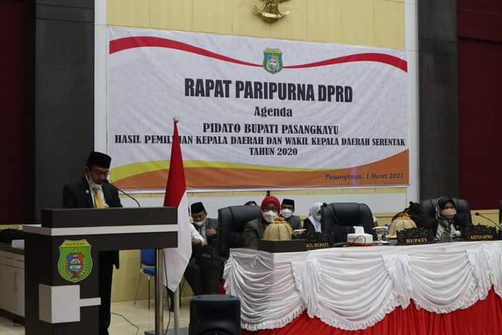 Pidato Perdana di Sidang Paripurna DPRD Pasangkayu, Bupati Yaumil Nyatakan Konsep Smart Jadi Landasan Membangun Pasangkayu