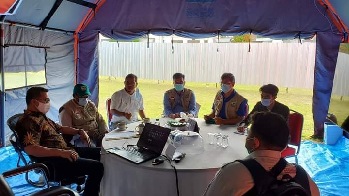 Tim ahli Universitas Andalas Bertemu Dinas Kominfopers Bahas Sosialisasi Rehabilitasi Pasca Gempa