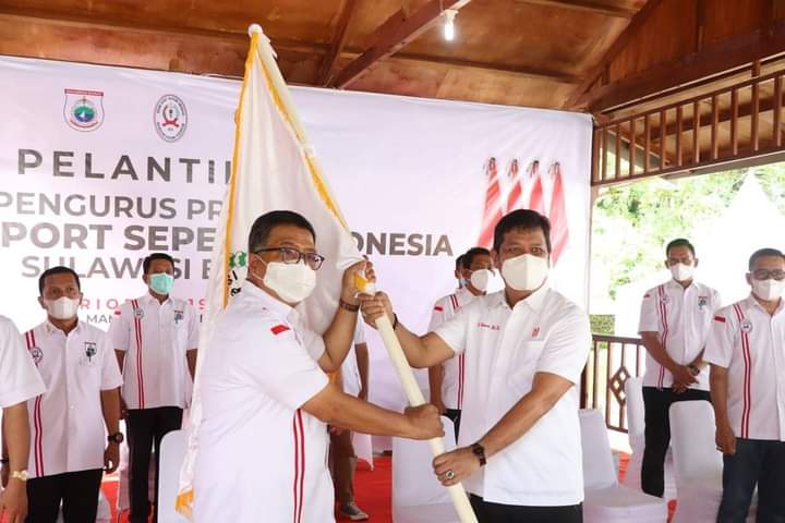 Muhammad Idris Resmi jadi Ketua ISSI Sulbar, Ali Baal Berharap bisa Hasilkan Atlet Balap Sepeda Handal dan Berprestasi