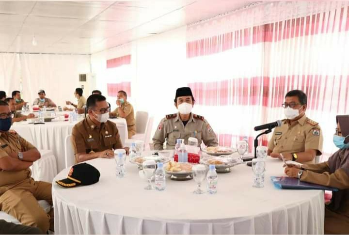 Sekprov Sulbar Pimpin Rapat Persiapan Kunjungan BNPB di Marasa Corner
