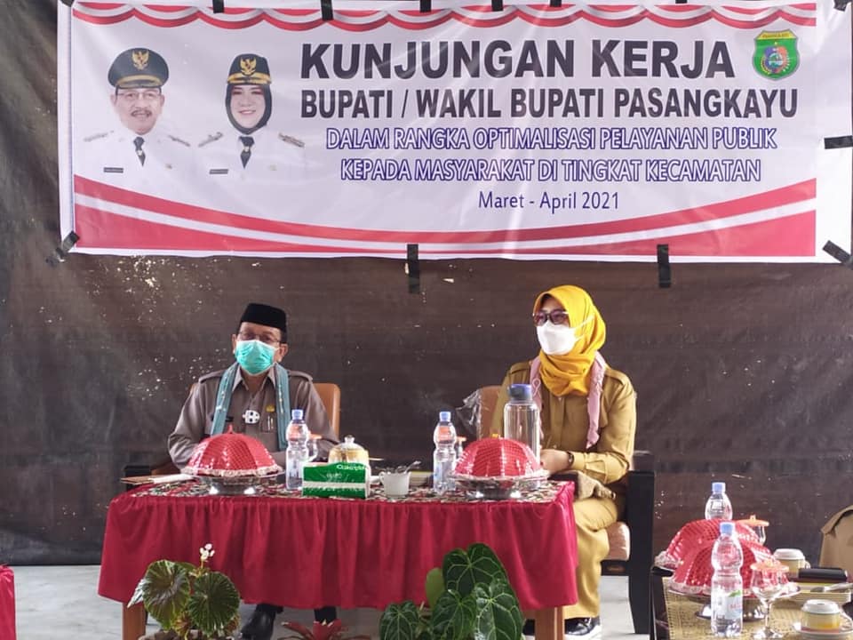 Foto: Bupati-Wabup Pasangkayu Berkunjung ke Kecamatan Sarjo