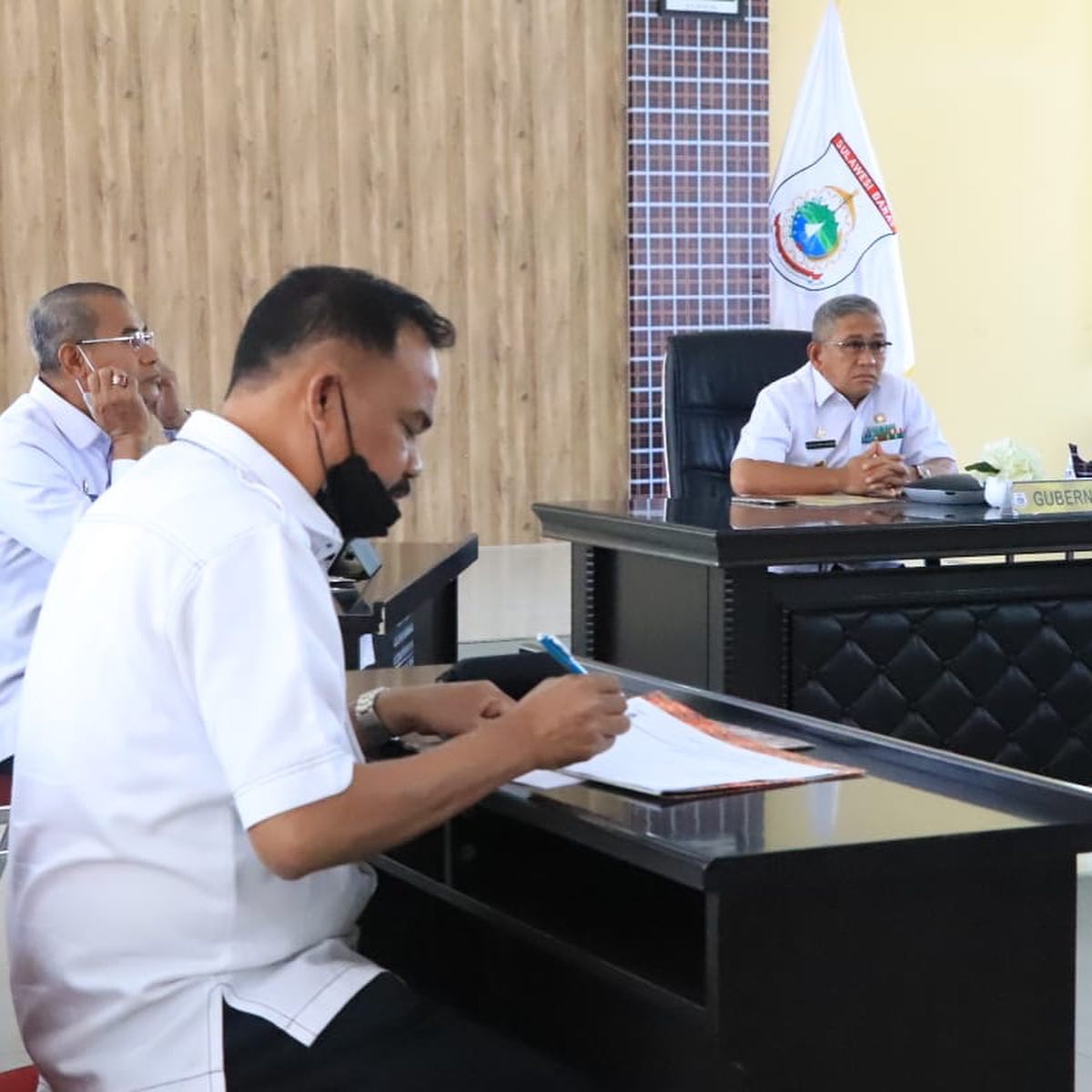 Gubernur Sulbar Ikuti Pembahasan Strategi Nasional Pencegahan Korupsi Bersama KPK