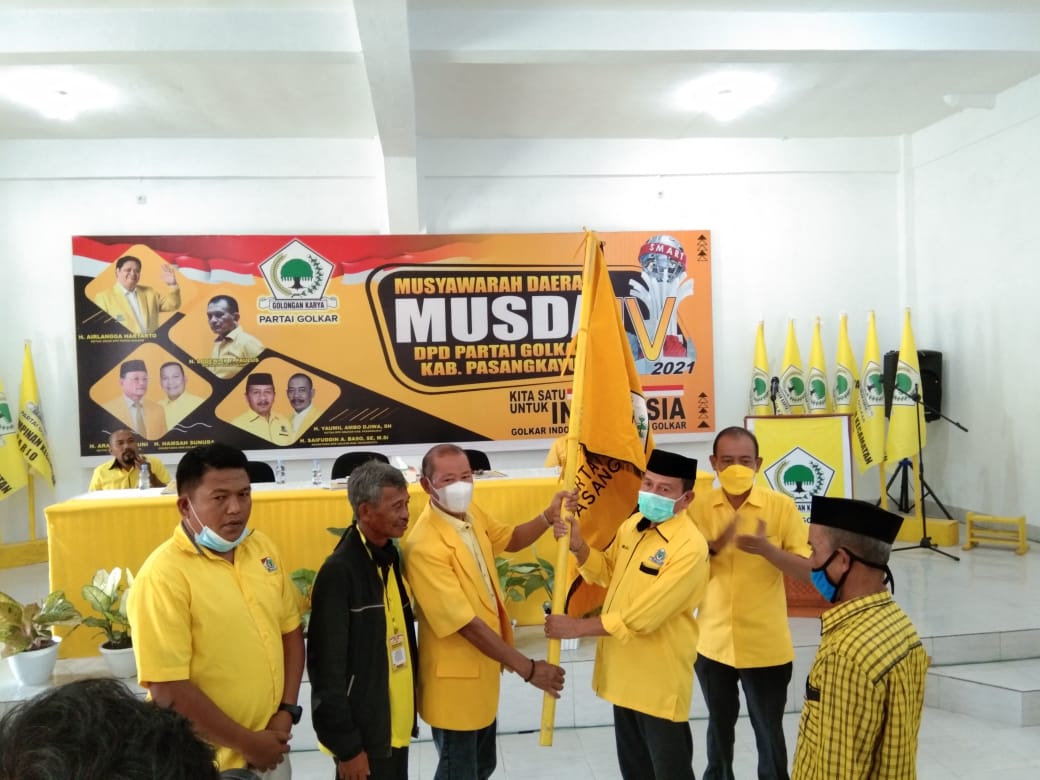 Yaumil Ambo Djiwa Kembali Pimpin Golkar Pasangkayu