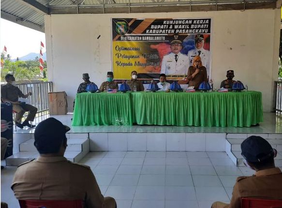 Kunker di Bambalamotu, Wabup Pasangkayu Ajak Semua Pihak Bahu Membahu Atasi Stunting