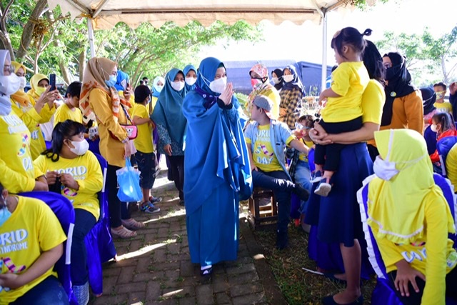 PKK Sulsel Gelar Pendidikan Keterampilan Bermain di Alam Bersama Anak Down Syndrome dan Prasejahtera