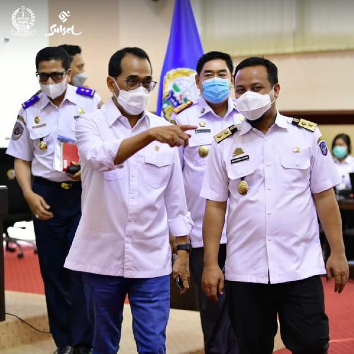 Rapat Bersama Menhub, Plt Gubernur Nyatakan Komitmen Tuntaskan Proyek Kereta Api