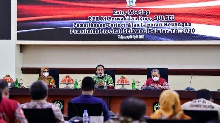 Hadiri Entry Meeting BPK RI, Plt Gubernur Minta Arahan Terkait Laporan Keuangan