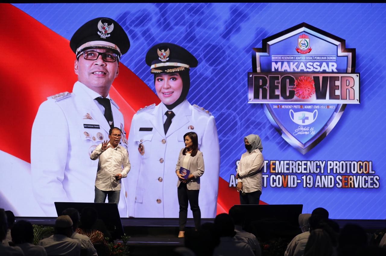 Luncurkan Makassar Recover, Danny Pomanto Optimis Putus Rantai Covid-19