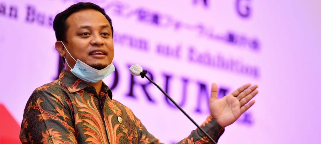 Andi Sudirman Hadiri Launching Indonesia Jepang Bussines Forum and Exhibition