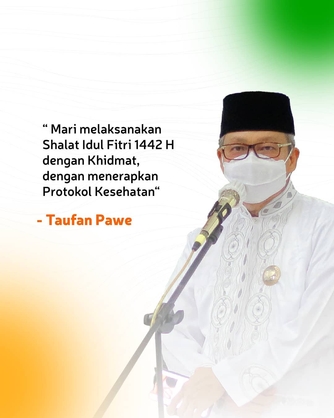 Wali Kota Parepare: Salat Idul Fitri Bisa Dilaksanakan di Masjid atau Lapangan Terbuka yang Telah Ditentukan Pemerintah