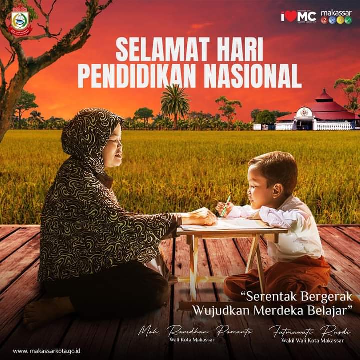 Hardiknas 2021, Danny Pomanto Ajak Wujudkan Merdeka Belajar