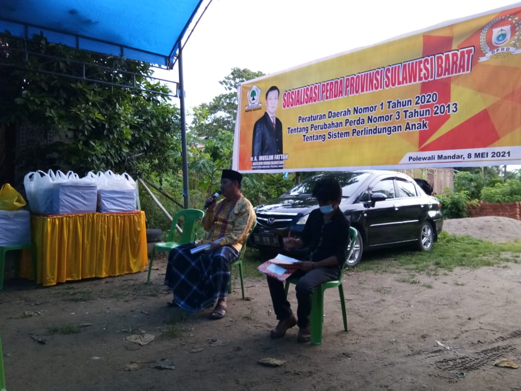 Gelar Sosper di Madatte Polman, Muslim Fattah: Anak-anak Harus Dilindungi dari Segala Bentuk Kekerasan 