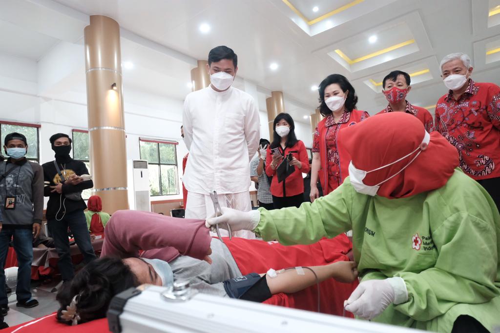 Aksi Donor Darah PSMTI, Adnan: Tambah Stok Kantong Darah di Bulan Ramadan