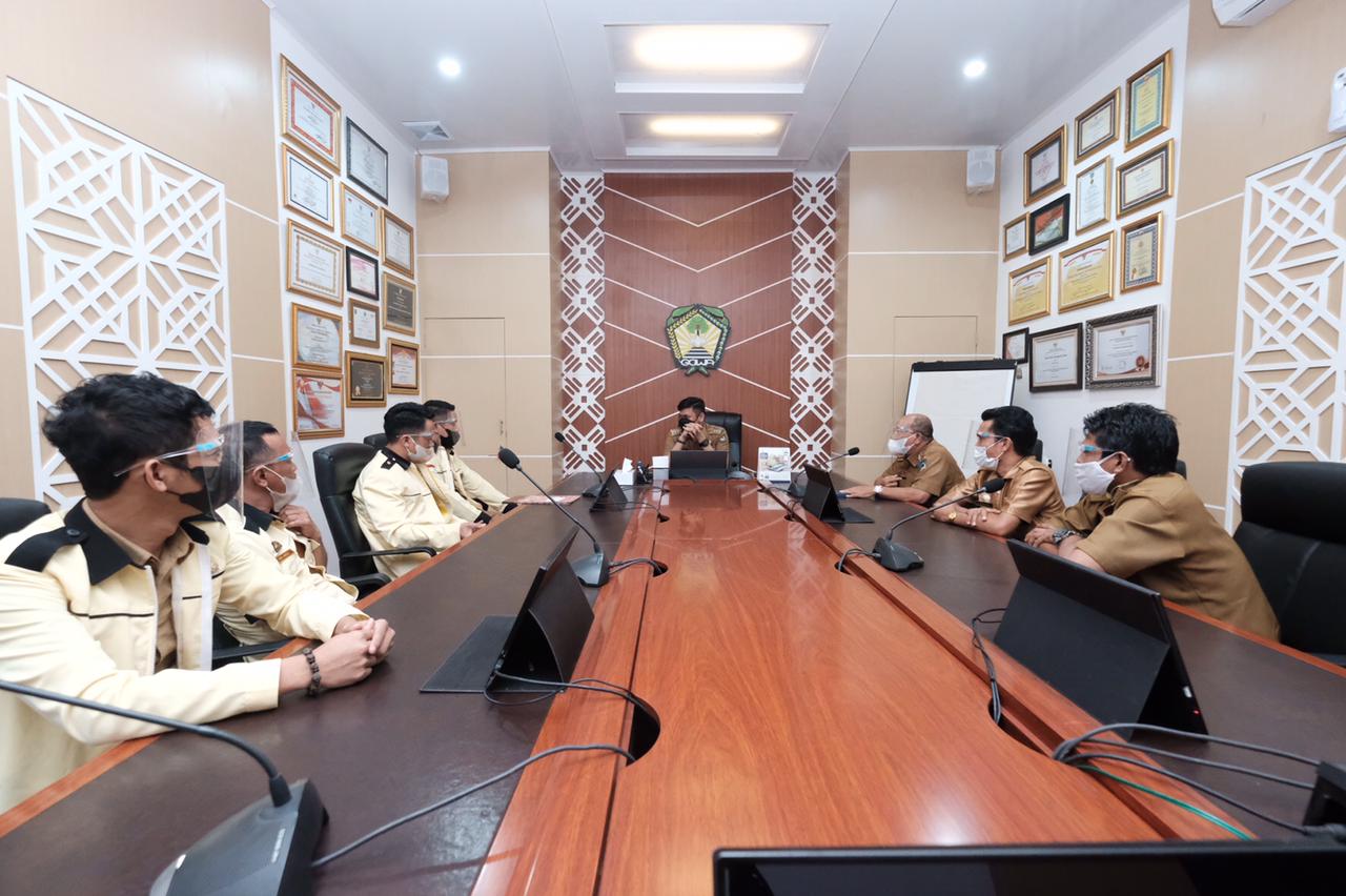 Siap Dilantik, Pengurus APDESI Temui Bupati Gowa 
