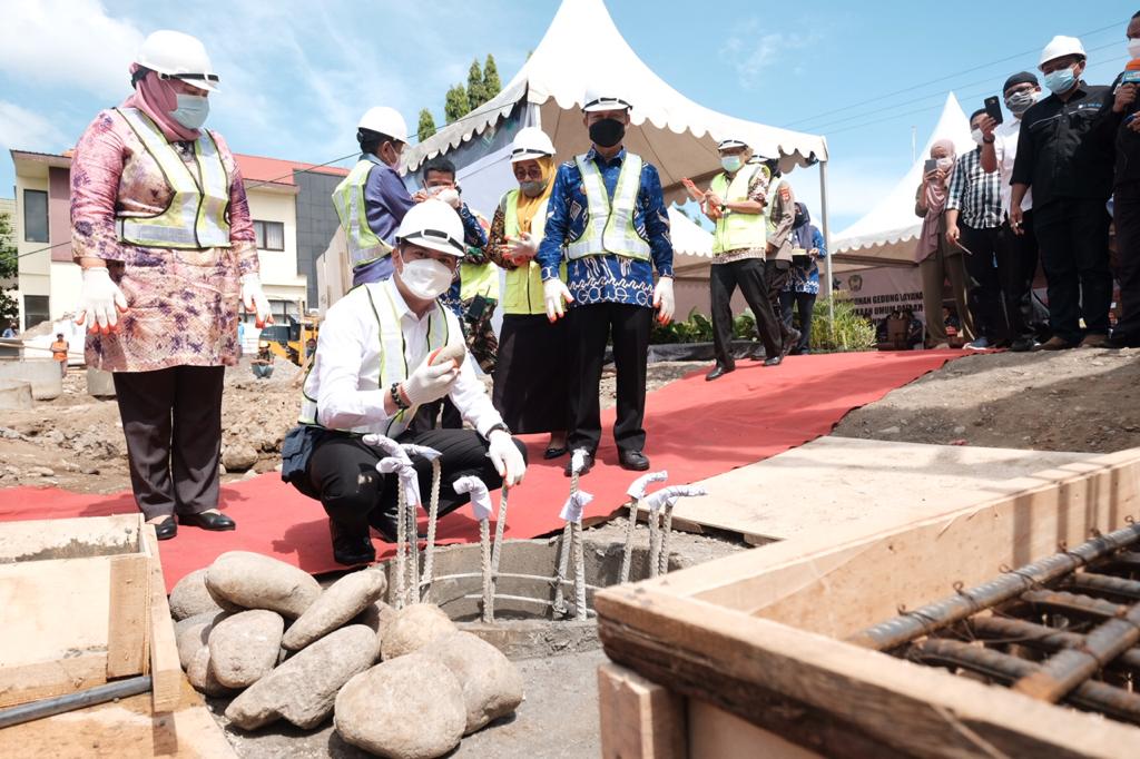 Pembangunan Perpustakaan Umum Kabupaten Gowa Dimulai