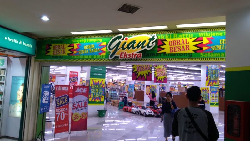 Giant akan Tutup Permanen, Perusahaan Beri Dua Pilihan kepada Para Karyawannya