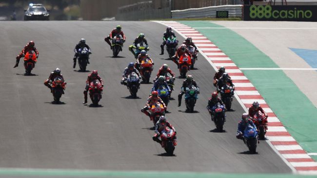 Pembalap Ducati Lenovo Jack Miller Juara di MotoGP Spanyol