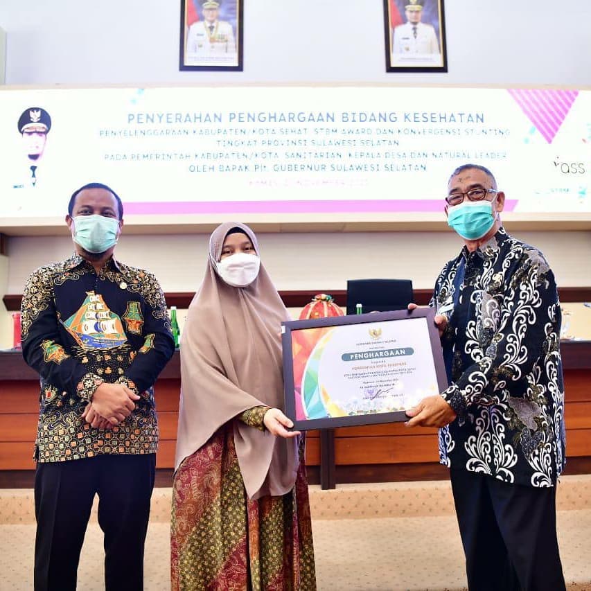 Sepekan Parepare Terima Tiga Penghargaan Sekaligus