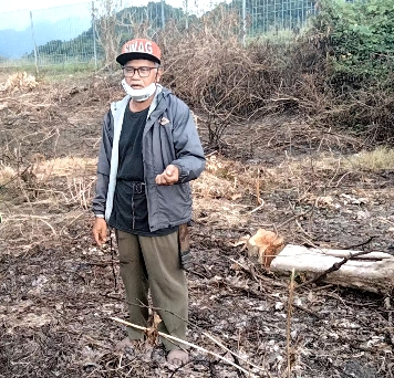 Pemilik Lahan di Kawasan Bandara Tampa Padang Bakar Lahannya Karena tak Kunjung dapat Ganti Rugi
