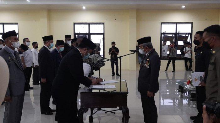 Jelang Akhir Jabatan Gubernur Sulbar Mutasi 13 Pejabat Eselon II, Ada yang non Job