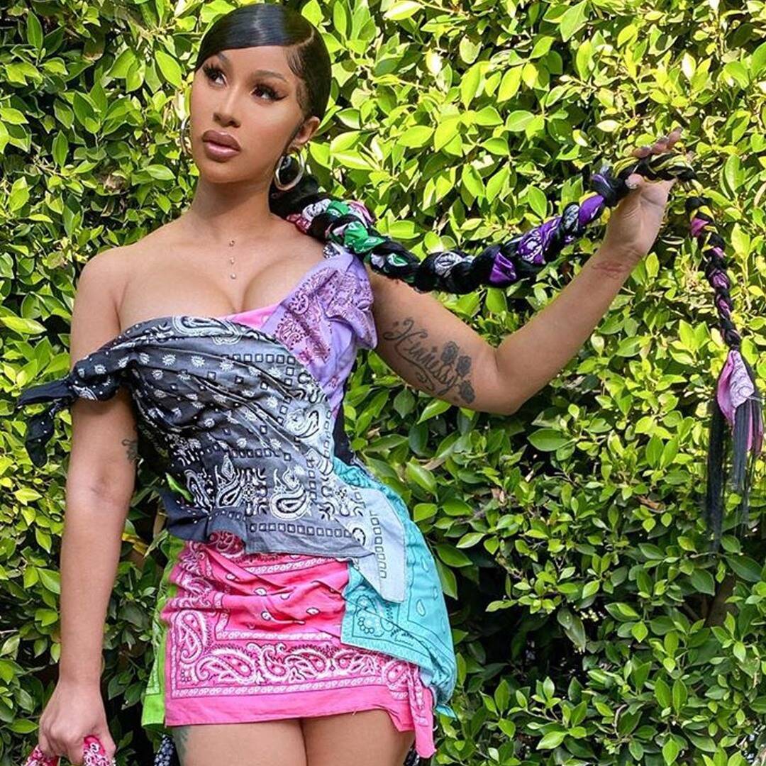 Cardi B Ungkap Minum Air Alkali Bisa Rangsang Pertumbuhan Rambut