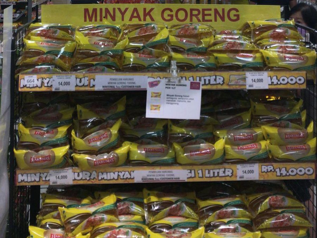 Di Indonesia akan Tersebar 11 Juta Liter Minyak Goreng Seharga Rp14 Ribu