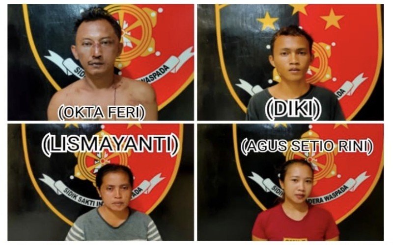 Terhimpit Masalah Ekonomi, Pria di Musi Rawas Nekad Mencuri di Warung Bersama 2 Istrinya