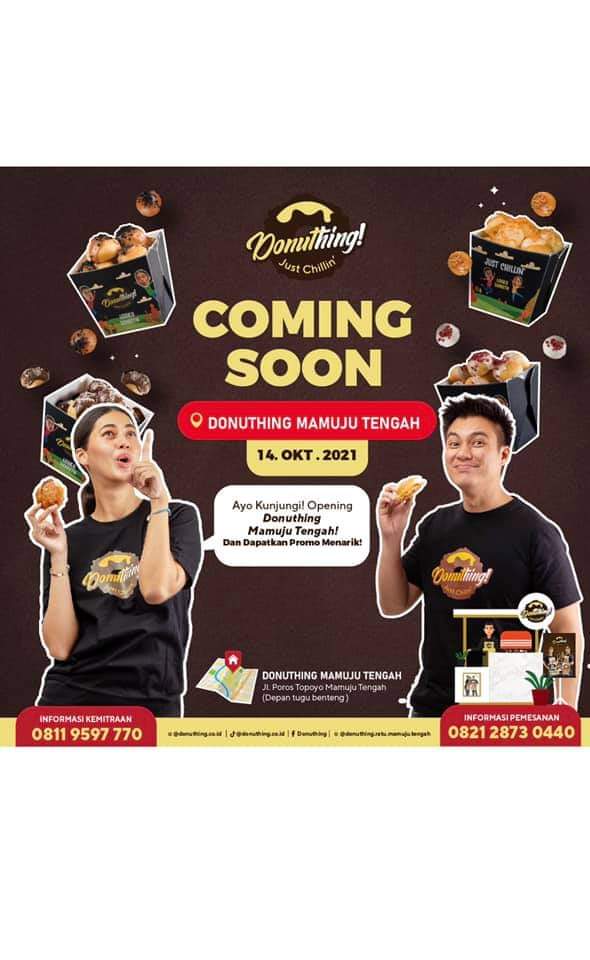 Donat Baim Wong Perluas Pemasaran Hingga Mamuju Tengah