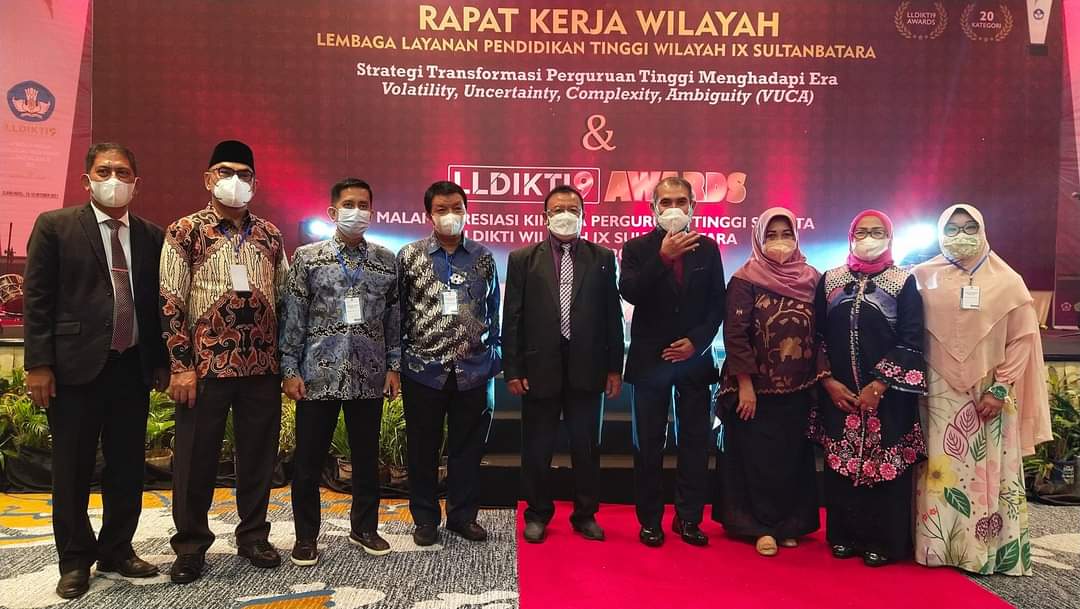 450 Perguruan Tinggi Diberikan Penghargaan Melalui LLDikti IX Awards 2021 