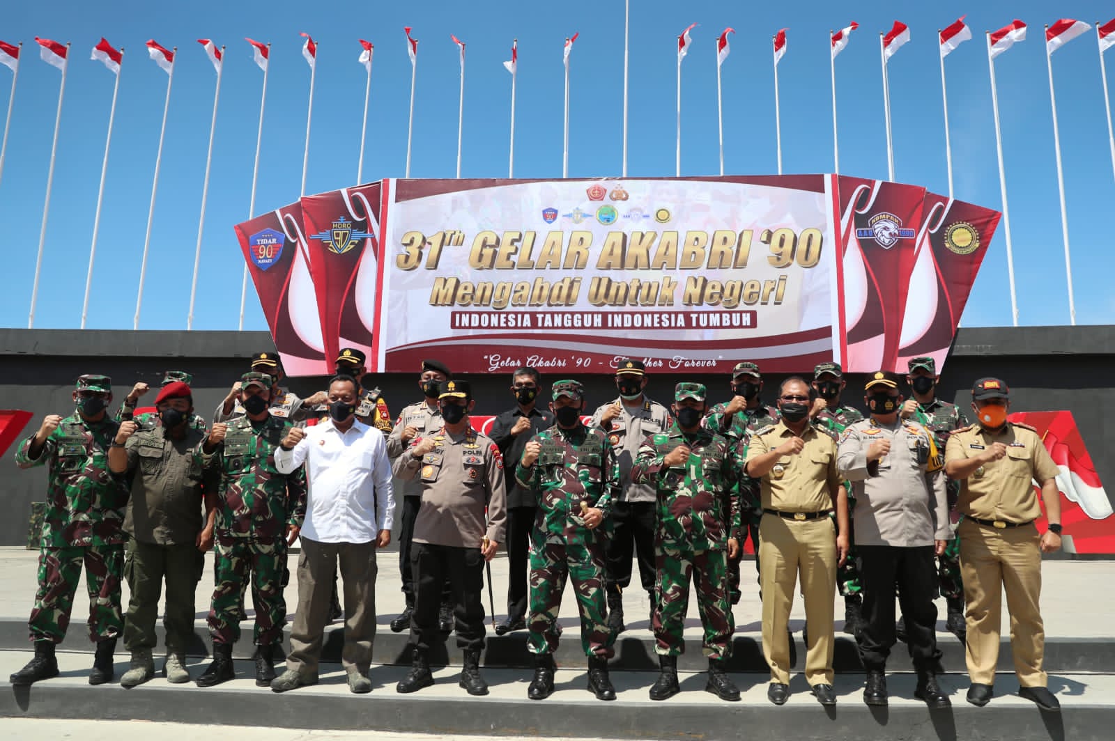 Akabri 90 Gelar Vaksinasi Massal dan Baksos, Ini Pesan Danny