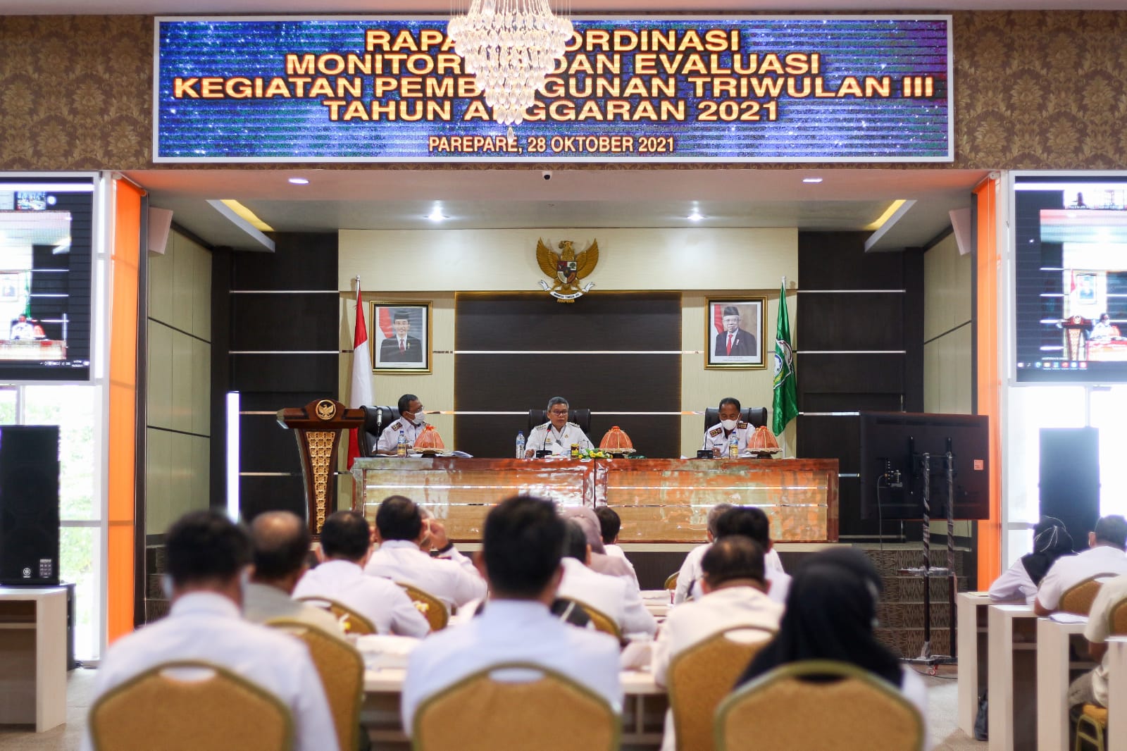 Kinerja Pembangunan Parepare Terus Meningkat, Triwulan III 2021 Progres Capai 75,08 Persen