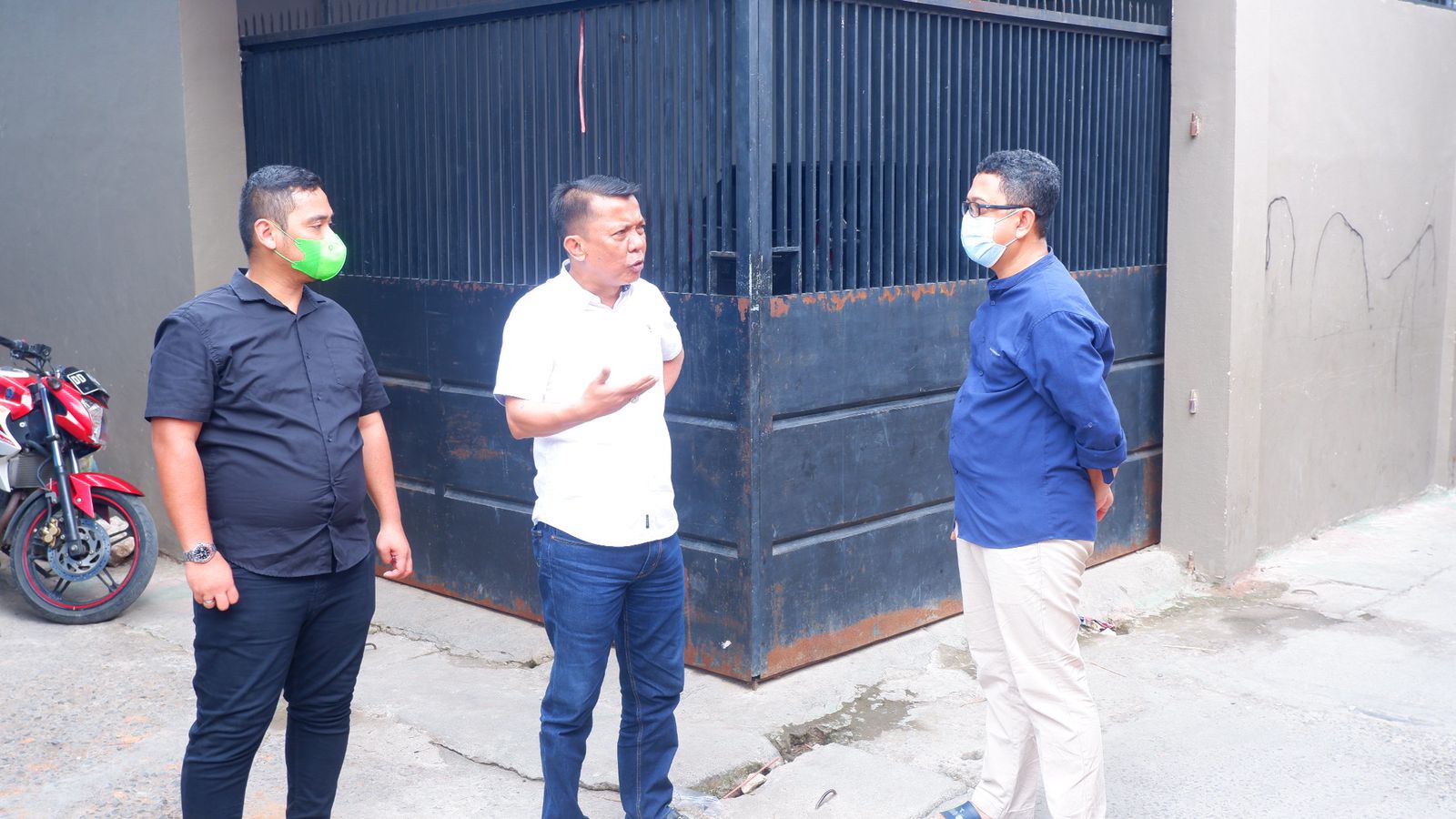 Ketua Komisi D DPRD Makassar Tinjau Perencanaan Asrama Pondok Tahfiz di Tinumbu