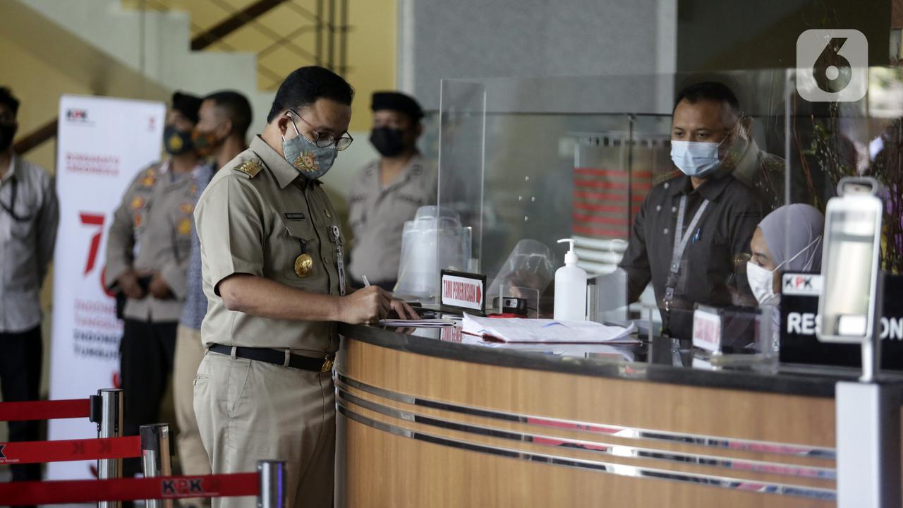 Diperiksa KPK sebagai Saksi Kasus Dugaan Korupsi Pengadaan Tanah di Munjul, Anies Mengaku Ditanya Program dan Peraturan di Jakarta