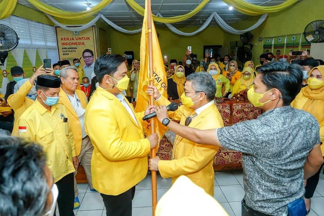 Putra Sekprov Sulsel jadi Ketua Golkar Barru, Taufan Pawe: Kita Berharap Pemimpin Muda Bisa Majukan Partai
