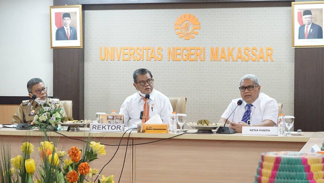 Bertemu Rektor UNM, Taufan Pawe Sampaikan Kesiapan Hadirkan Perguruan Tinggi Negeri