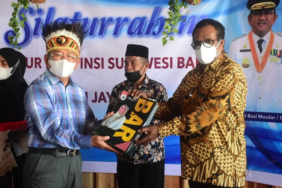 Gubernur ABM Silaturrahmi dengan KKMSB Papua